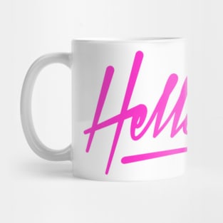 Hello, Nice to meet you! Mug